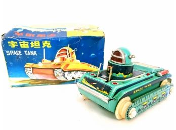 Gyro Action Space Tank Toy Made In China In Box
