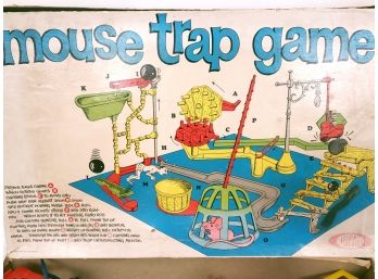 1963 Ideal Mouse Trap Game In Box