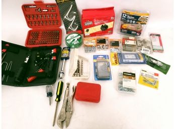 Mixed Lot Homeowner Tools And Hardware