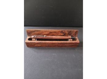 Handmade Wooden Ink Pen By Elliot Landes