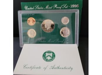 United States Proof Coin Set - 1995