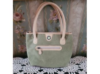 Sherpani Ladies Handbag - Daisy Interior Green Exterior -Nice!