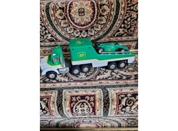 1993 Hess Toy Race Car Carrier And Race Car
