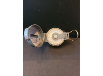 Vintage ENGINEER Lensmatic Compass With Belt Loop