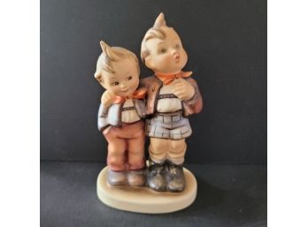 Hummel 'Max And Moritz' # 123 - Two Boys W/ Arms Wrapped