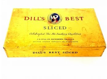 Vintage Dill's Best Tobacco Tin