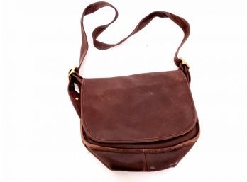 Leather Original Coach Shoulder Bag With Adjustable Strap J4D995