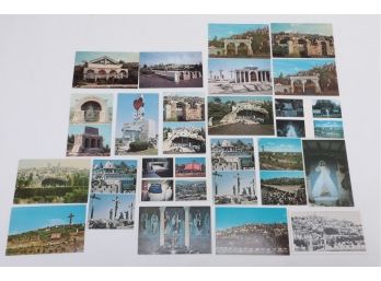 21 1960-70's Waterbury (CT) Holy Land Postcards