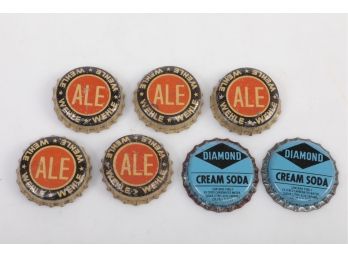 Grouping Of Waterbury Connecticut Related Bottle Caps