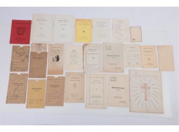 Grouping Of Waterbury Connecticut Schools Ephemera