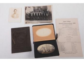 1920's Thiel College Ephemera And Photographs