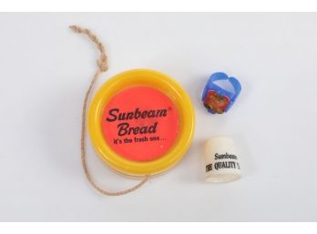 3 1950-60's Sunbeam Bread Advertising Premiums