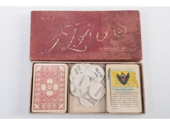 Early 1900's Milton Bradley Game Of Flags