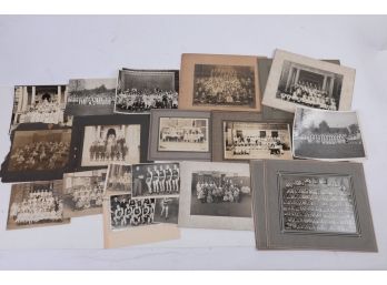 Groupping Cabinet Card And  Other Waterbury Connecticcut School Photographs