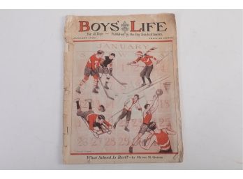 Jan 1930 Issue Boy's Life - Boy Scouts Of America