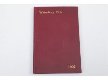 1907 Waterbury (CT) Club Articles Of Incorporation
