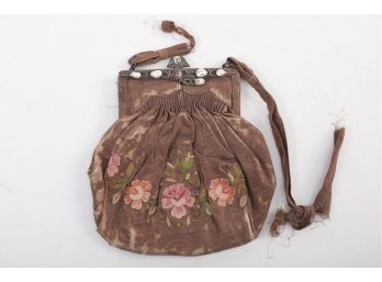 Late 1800's Cloth Purse