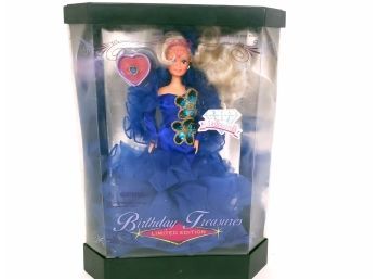 Barbie September Birthday Treasures Limited Edition Doll In Package