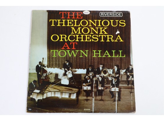 Thelonious Monk Orchestra At Town Hall Vinyl Record
