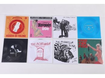 7pc 45rpm Assorted Artist 45s The Delusionaires, The Arkaics, John Wesley Coleman, Etc.