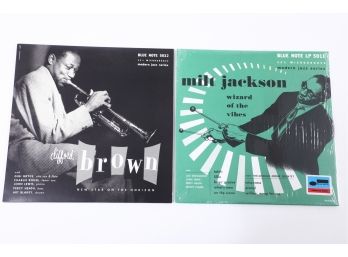 2pc 10' Record 78rpm Lot Milt Jackson And Clifford Brown