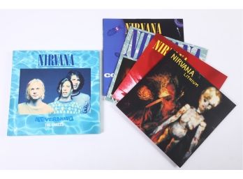 10' Nirvana Nevermind The Singles 78rpm Record Set