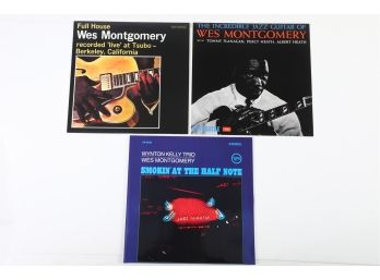 3pc Wes Montgomery Vinyl Record Lot
