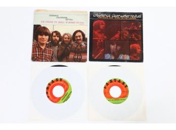 4pc 45rpm Creedence Clearwater Revival 45s Records