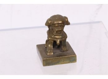 Chinese Foo Dog Bronze Seal