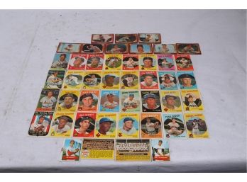 Group Of Vintage 1950's Baseball Cards