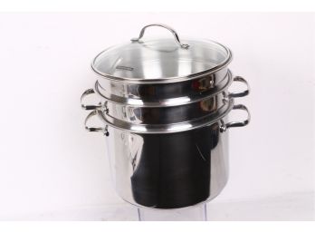 Brand NEW Professional Tramotina Stainless Steel Stacking Pots