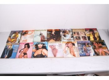 Group Of Late 1970's Penthouse Magazines