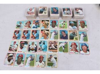 Group Of Vintage 1970's Baseball Cards