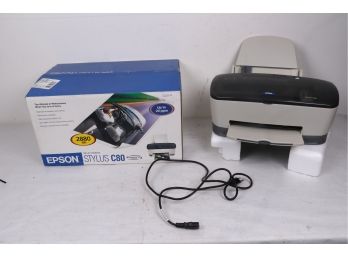 Epson C80 Printer New In Opened Box