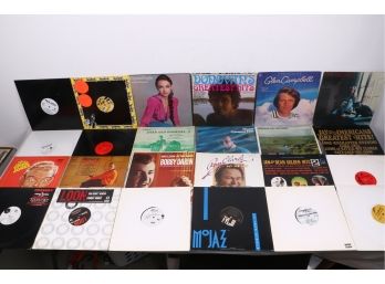 Group Of Vintage Vinyl Records