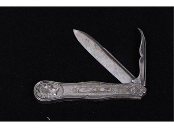 Sterling Silver Antique Pocket Knife