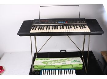 Yamaha PSR-27 VOICE BANK KEYBOARD WITH STAND AND STUDIO MASTER KEYBOARD BY FATAR