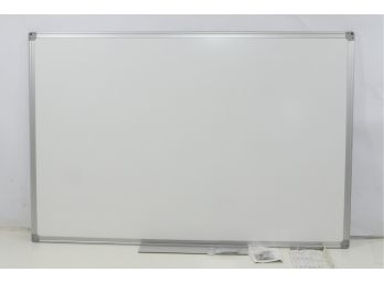 MasterVision Value Melamine Dry Erase Board 24 X 36 White Aluminum Frame