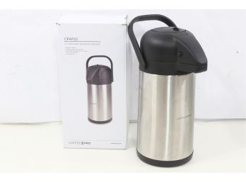 Coffee Pro 2.2 Liter Stainless Steel Pump Style Airpot