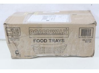 Group Of 2 Boardwalk 1 Lb Paper Food Tray (1000/Carton) Red/White