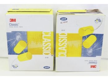 2 Boxes Of 3M Hearing Protection, Sleeping, Ear Plugs 310-1001, Uncorded, 200 Pair Per Box