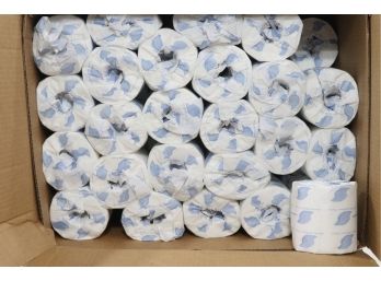96 Rolls Of GEN Standard 2-Ply Toilet Paper, White
