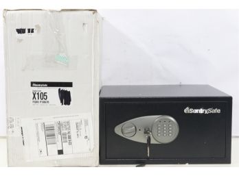 SentrySafe X105 Security Safe With Digital Keypad, 0.9 Cubic Feet (Large) BLK
