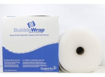 Sealed Bubble Wrap Cushioning Material In Dispenser Box, 12' X 175ft