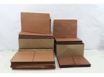 Large Group Of UNIVERSAL Expansion File Pockets Straight Legal Redrope/Manila