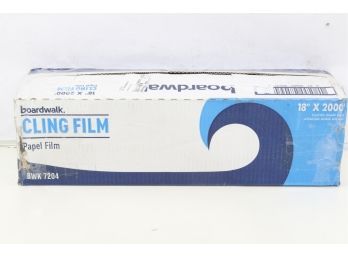 Boardwalk PVC Food Wrap Film, 18' X 2000-ft. Roll, 1 Roll Per Carton