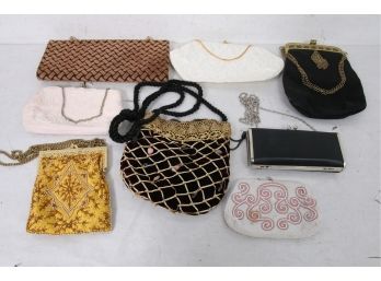 Group Of Women's Vintage Evening Purses Bags