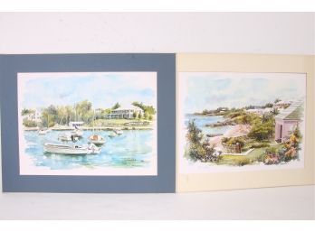 Pair Of Joan Forbes Lithographs - Artist Pencil Signed And Numbered