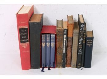 Group Of Hardcover Vintage Books