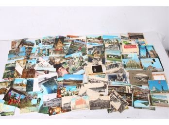 Large Group Of Vintage Mainly International Postcards